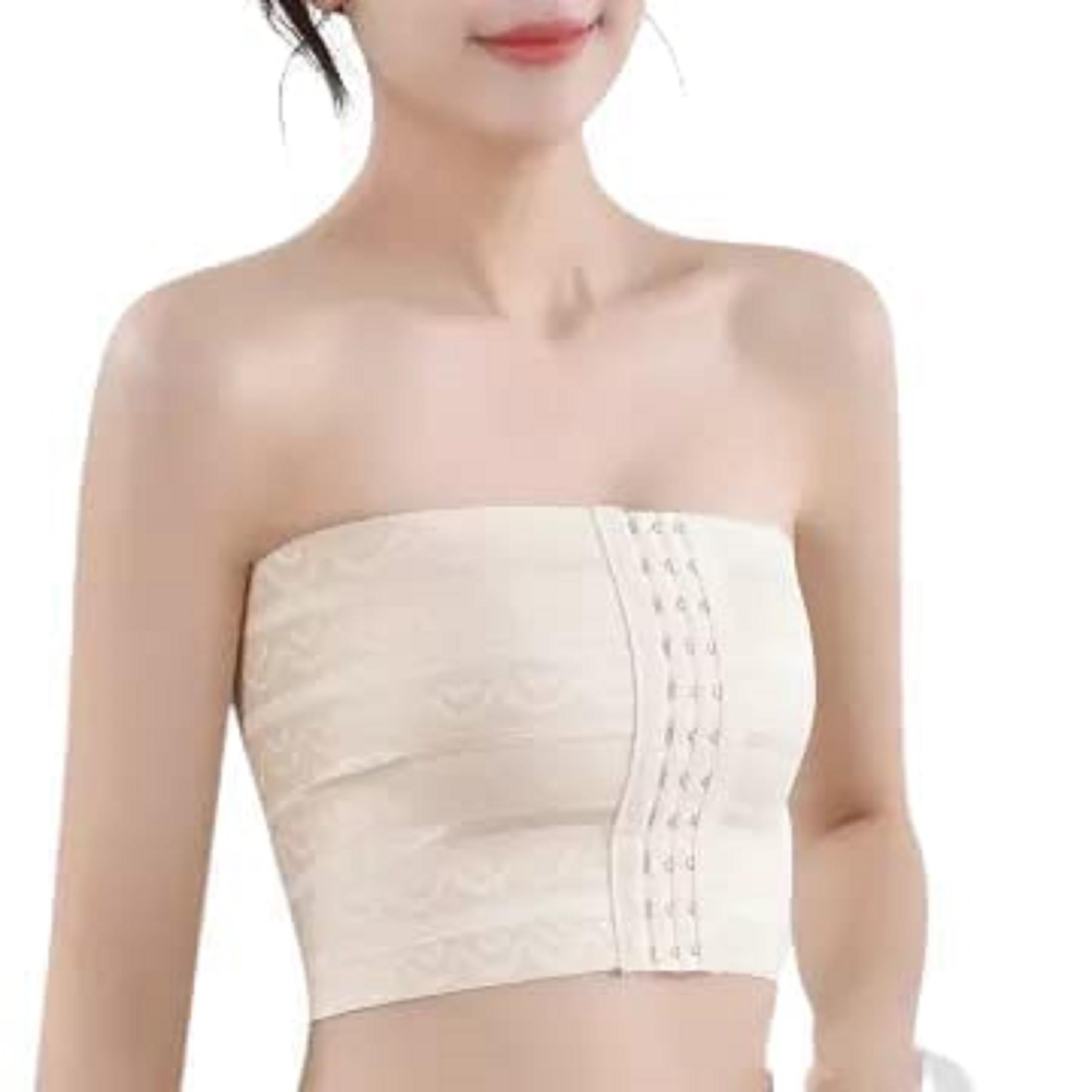 Skyunion chest binder for women (l, white)-picture-53