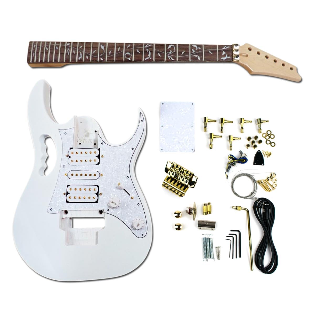 Kit chitarra pronto da dipingere, stile MJ