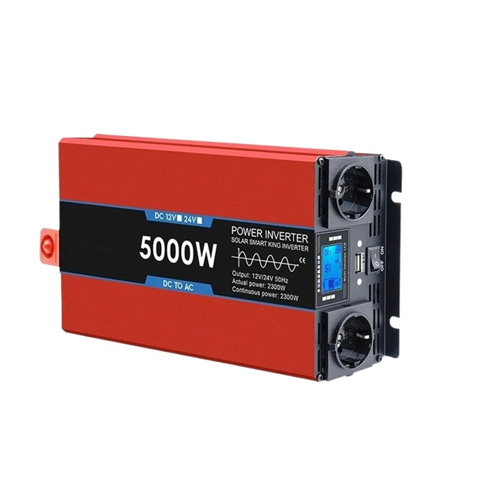 Transformateur portable GX-E5K12-O-E onde sinusoïdale haute puissance 12V - 8