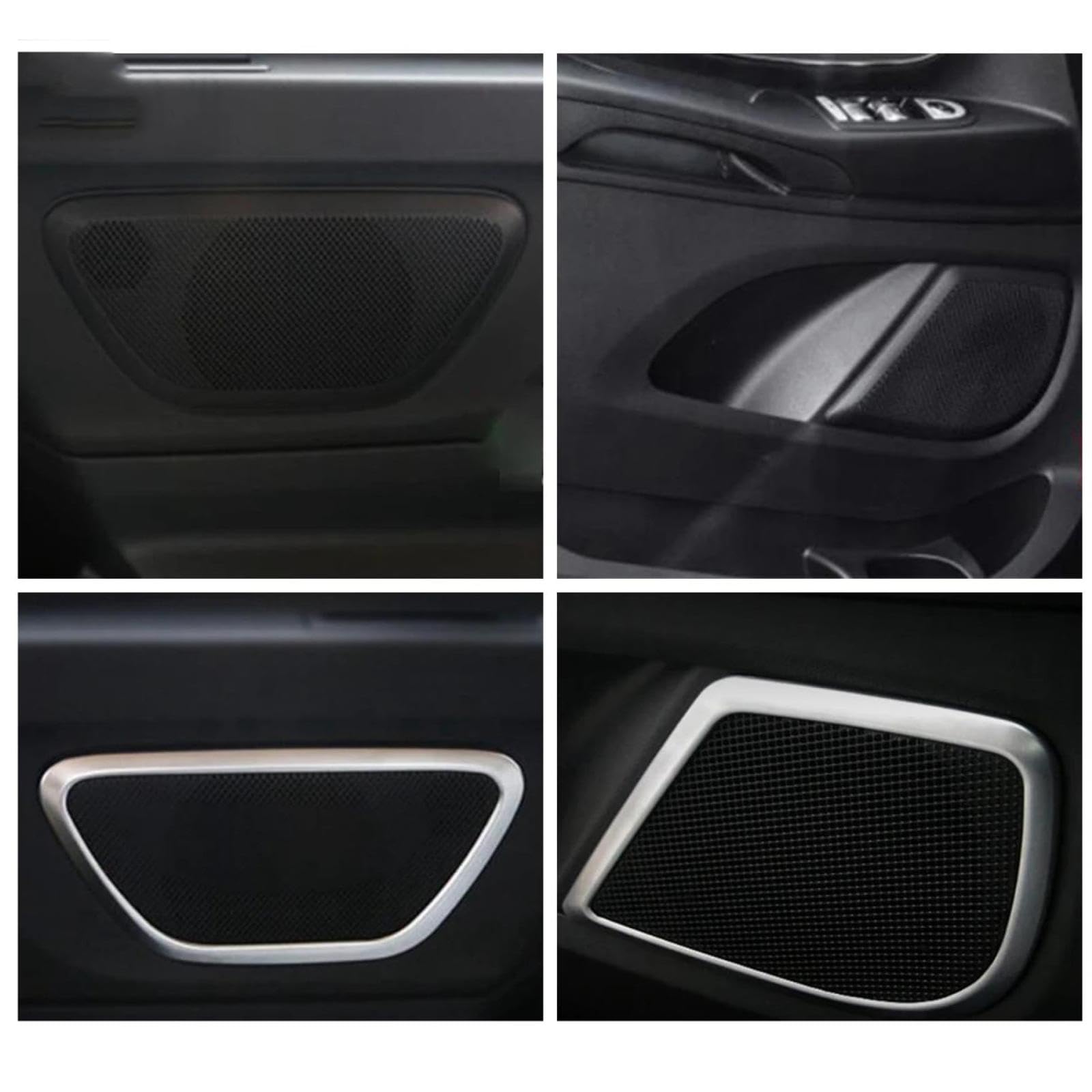 Osłona Głośnika Audio na Samochodowe dla Mercedes-Benz Vito W447 2014-2019, Wewnętrzny głośnik stereo w drzwiach zestaw osłon audio listwa wykończeniowa