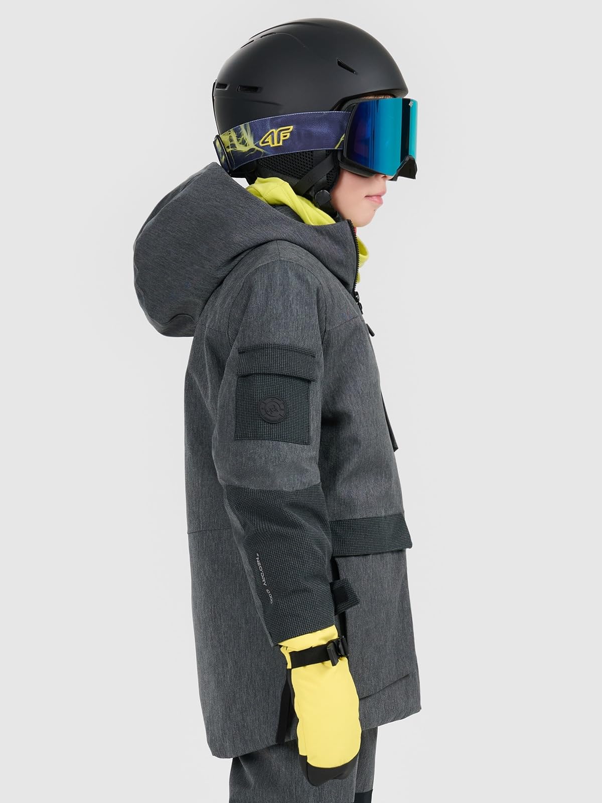 4F Kurtka snowboardowa membrana 10000 dziecięca