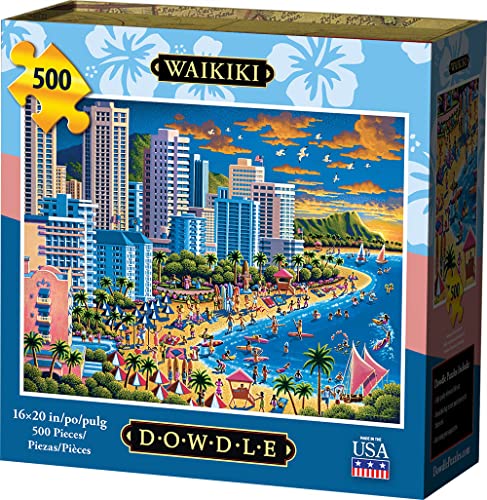 Dowdle Rompecabezas Waikiki, 500 Piezas miniatura 1