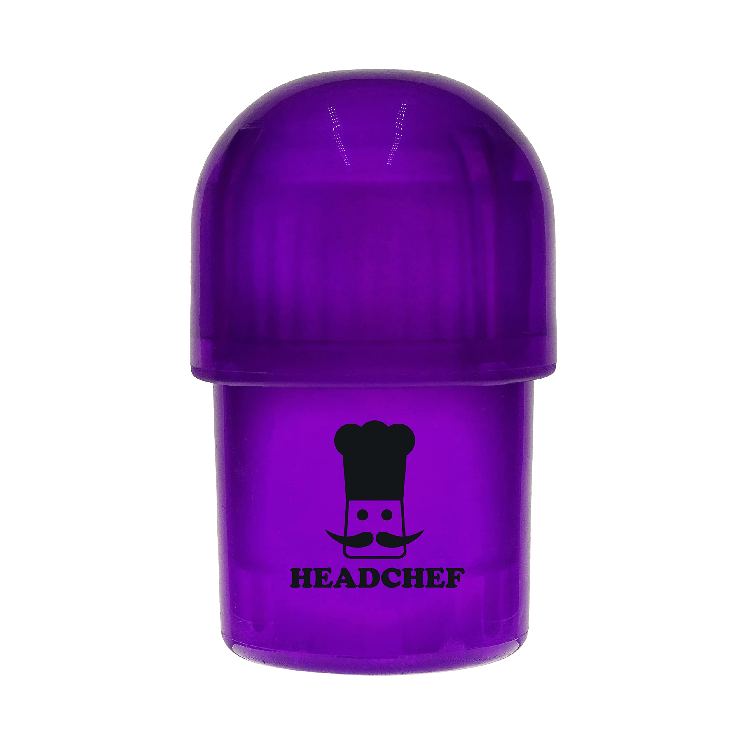 Headchef Purple Plastic Pod Herb Storage & Grinder Combi,