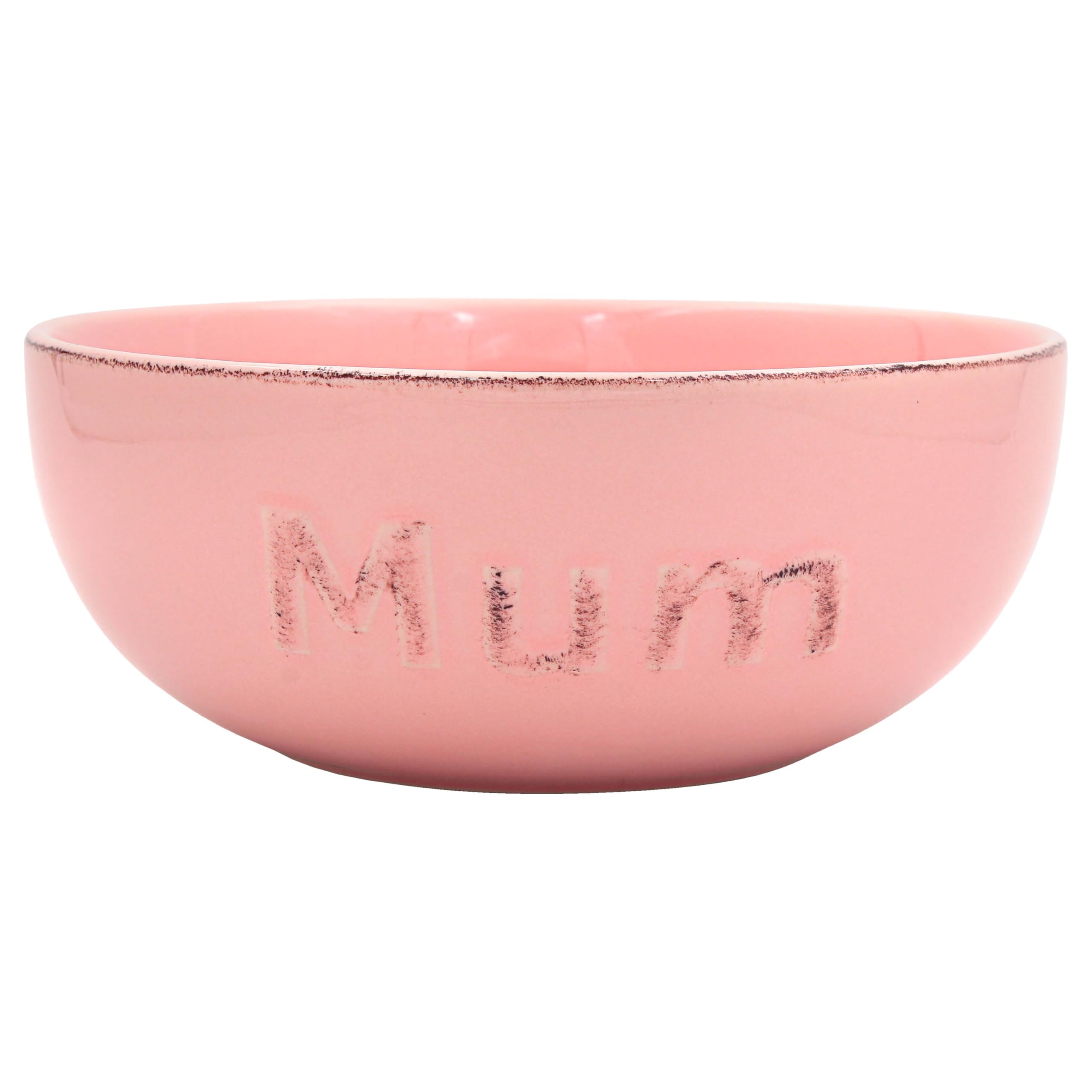 The Leonardo Collection Just Saying Mugs & Gifts Mum Bowl | BPA Free Healthy Material Kitchen Bowl for Eating | Lightweight Printed Dinner Bowl for Kids & Adults
