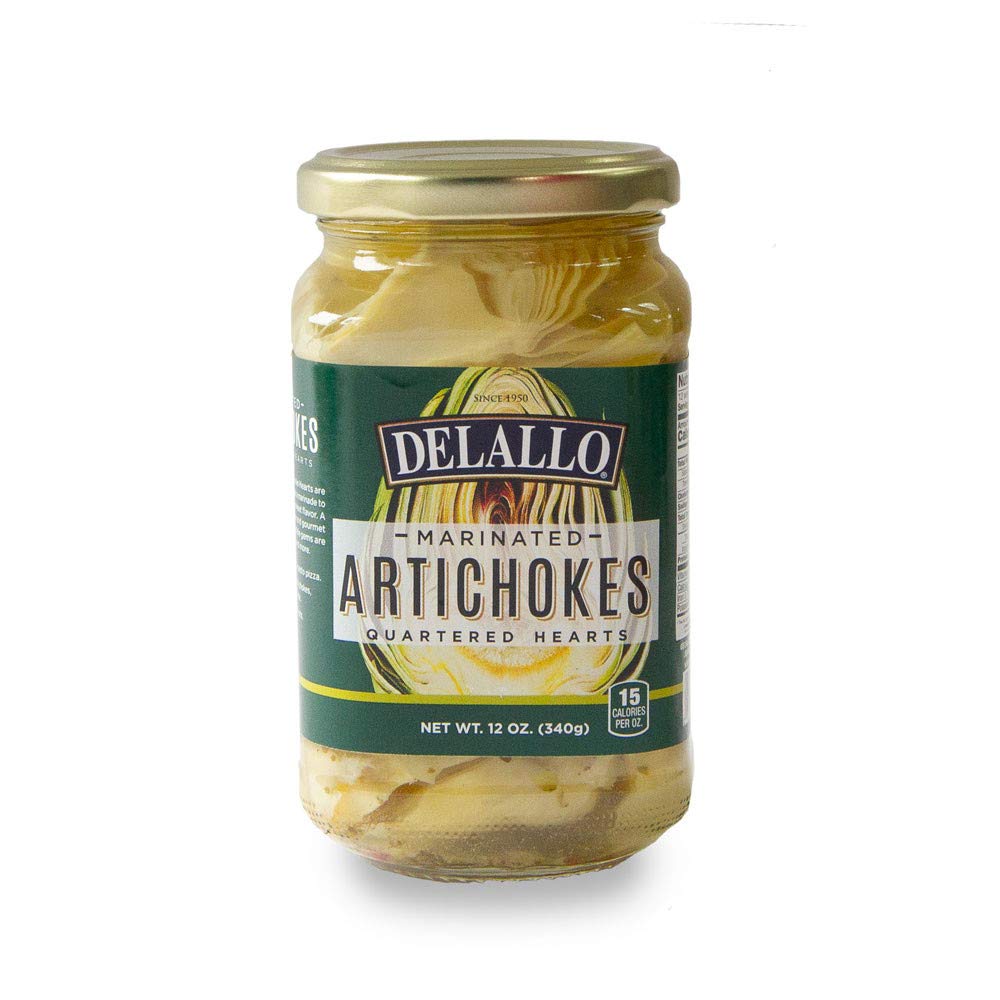 DeLallo Marinated Artichoke Hearts 12 oz
