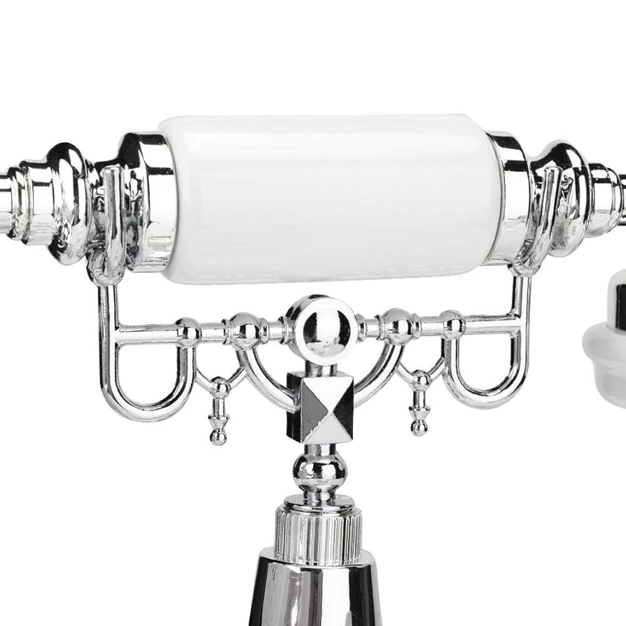 Amazon | レトロ電話 銀メッキ宝石 ヴィンテージアンティーク