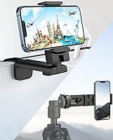 Vista 1 de MiiKARE Travel Essentials - Soporte universal para teléfono de avión, soporte de teléfono manos libres para volar con rotación de 360 grados