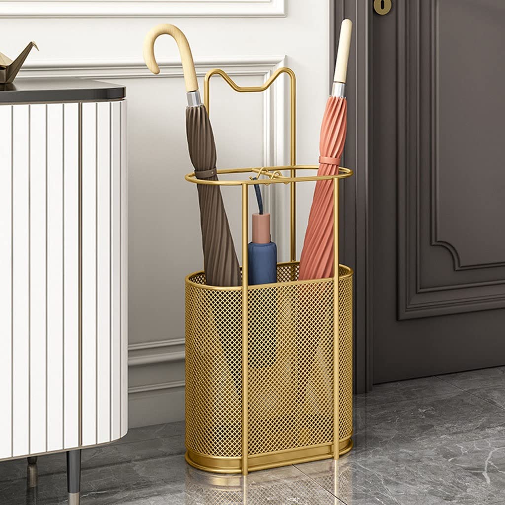 Porte-parapluies pour couloir étroit afin d'éviter les sols mouillés