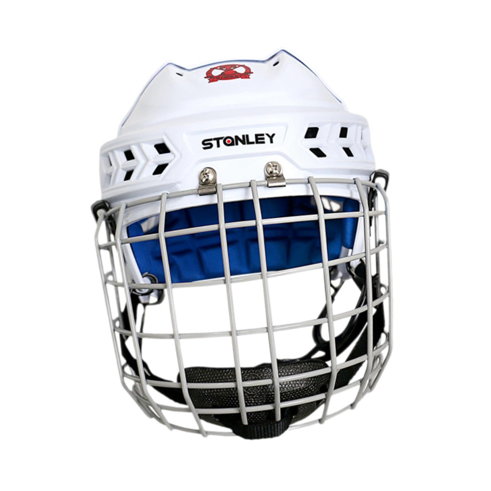 Casque de hockey, casque de patinage de vitesse sur glace, pour entraînement de compétition, exercice M, blanc