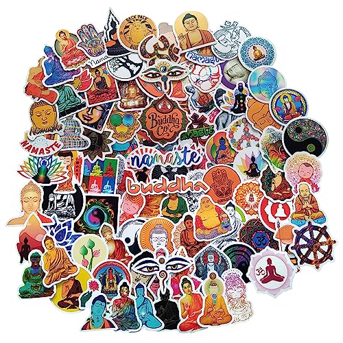 Bouddha stickers buddha autocollants bouddhiste Sticker Voiture autocollant meditation scrapbooking...