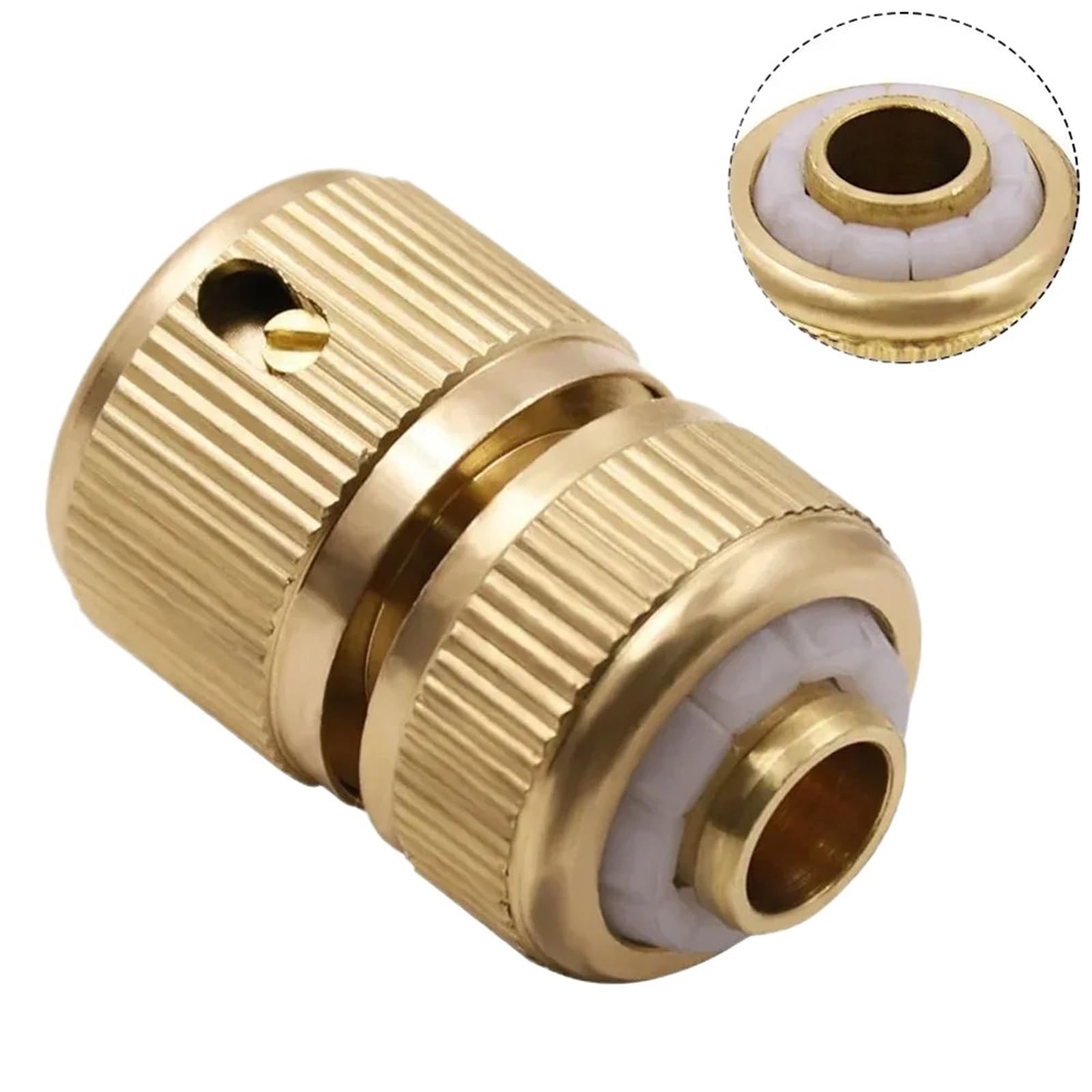 Lcvzxcfkx 4-Fen 1Pcs Aluminum Alloy Hose Nozzle, High Pressure Water Spray Machine