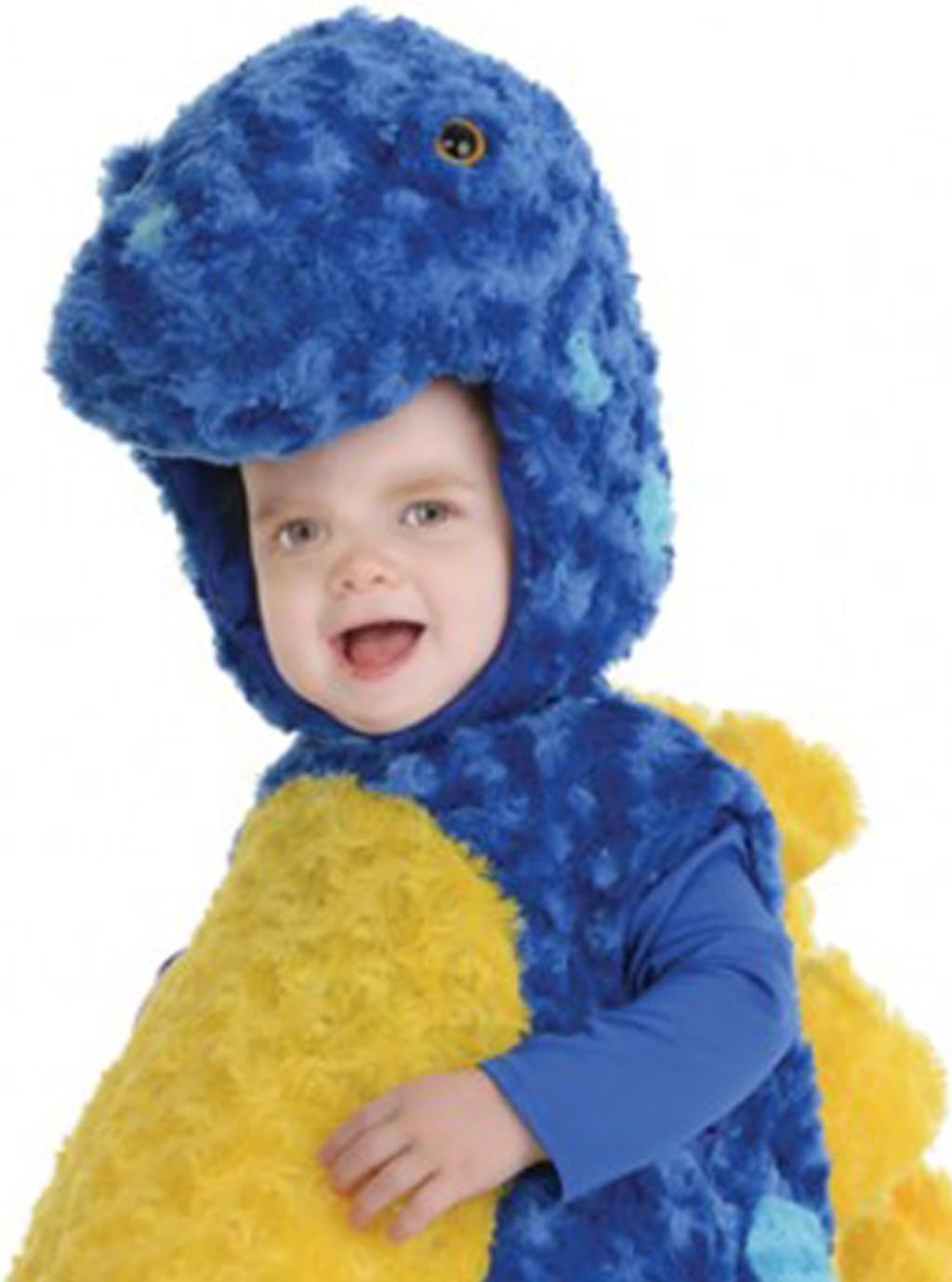 Underwraps Toddlers Stegosaurus Belly Babies Costume, Blue, One Size - Image 2