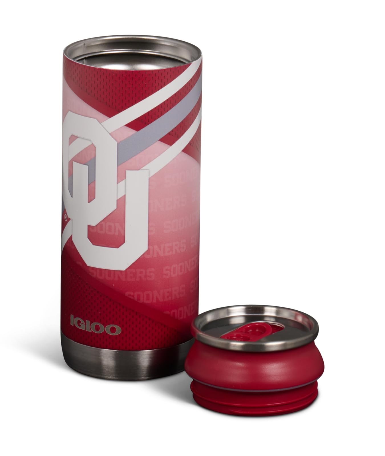 Igloo, 16 Unzen Edelstahl, Dose, University of Oklahoma