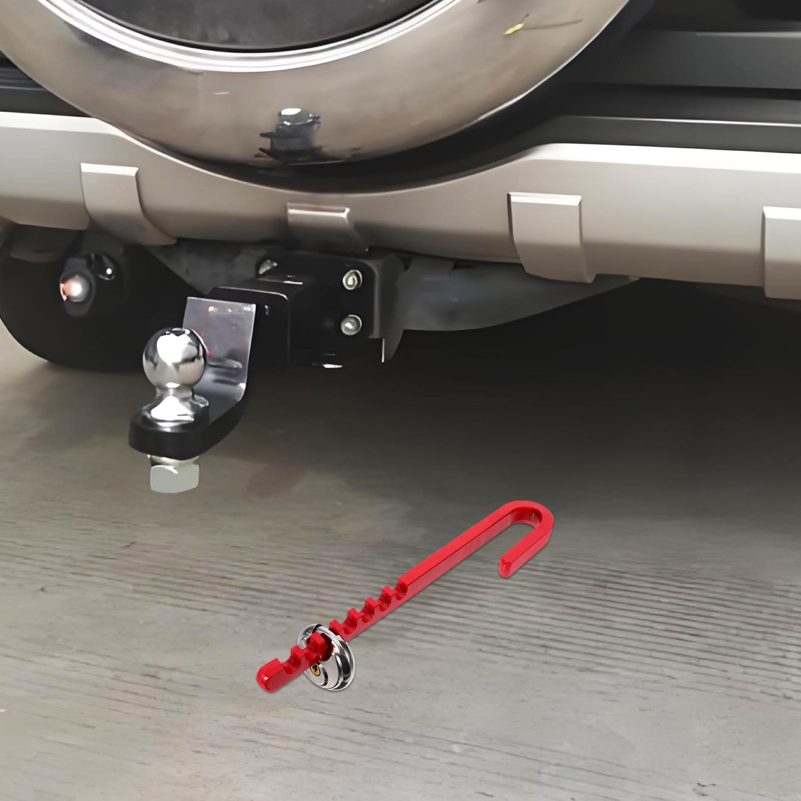 Bloccaggio Ruota Rimorchio J in Acciaio al Carbonio per Auto Moto