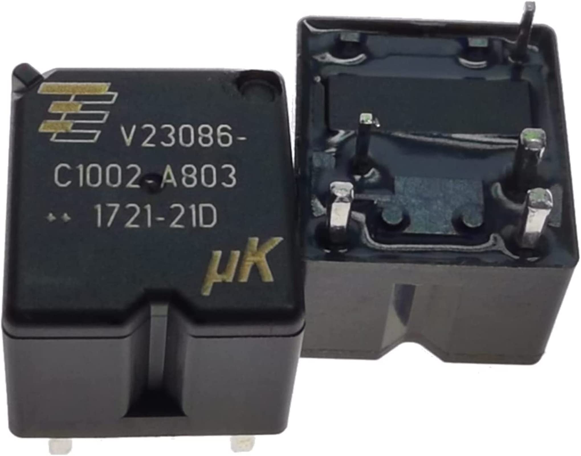 AERBNYEQP Relay 2PCS V23086 Auto V23086-C1001-A402 V23086-C1021-A502 V23086-C1001-A403 V23086-C1002-A803 4/5Pin 12V(V23086-C1002-A803)