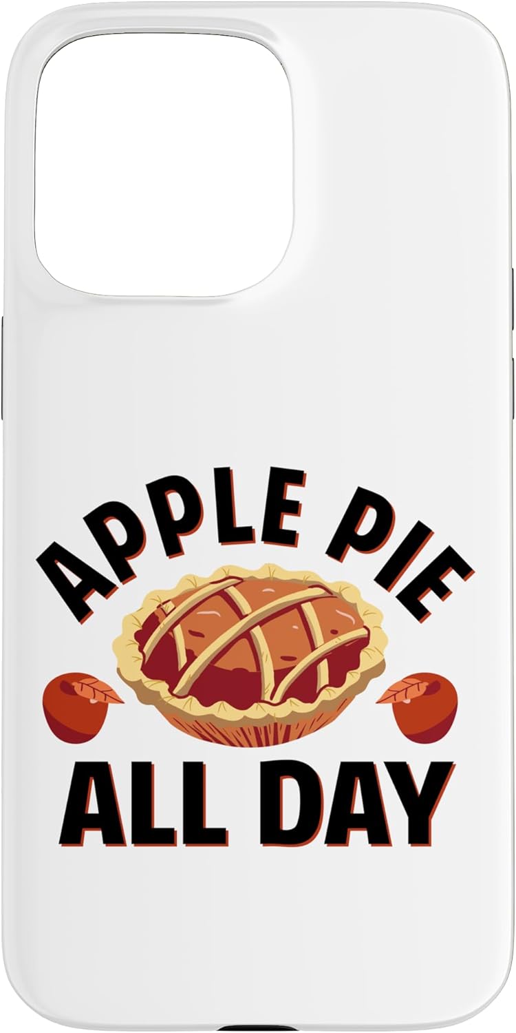 Unique Apple Pie Lover Design For Pie Baking Enthusiast Case for iPhone 15 Pro Max