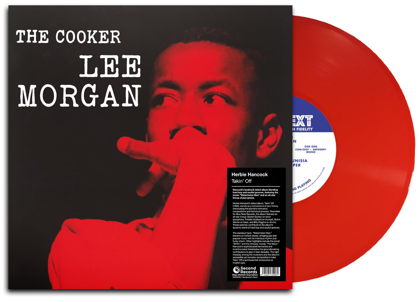 Lee Morgan The Cooker (solid Red Vinyl) LP New 9120005654990