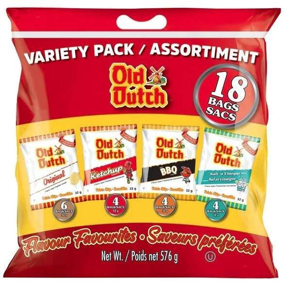 Old Dutch Variety Pack Made In Canada