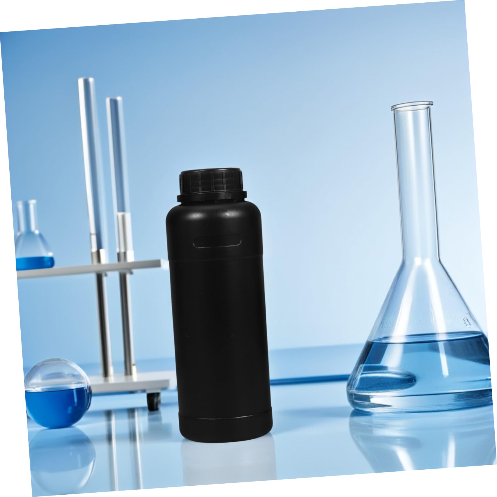 10pezzi Bottiglie Per Reagenti Chimici Da Laboratorio Contenitori Per Campioni Da Laboratorio Bottiglie Chimiche Con Tappi Design Bocca Larga Per Facile Distribuzione e Conservazio