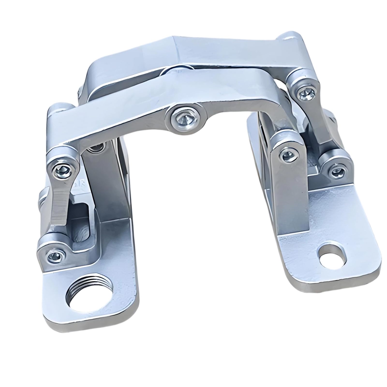 Multipurpose 201 Stainless Steel Door Hinge Wall Mounted Joint Suitable for Wooden Metal & Glass Doors Secure Mounting Joint