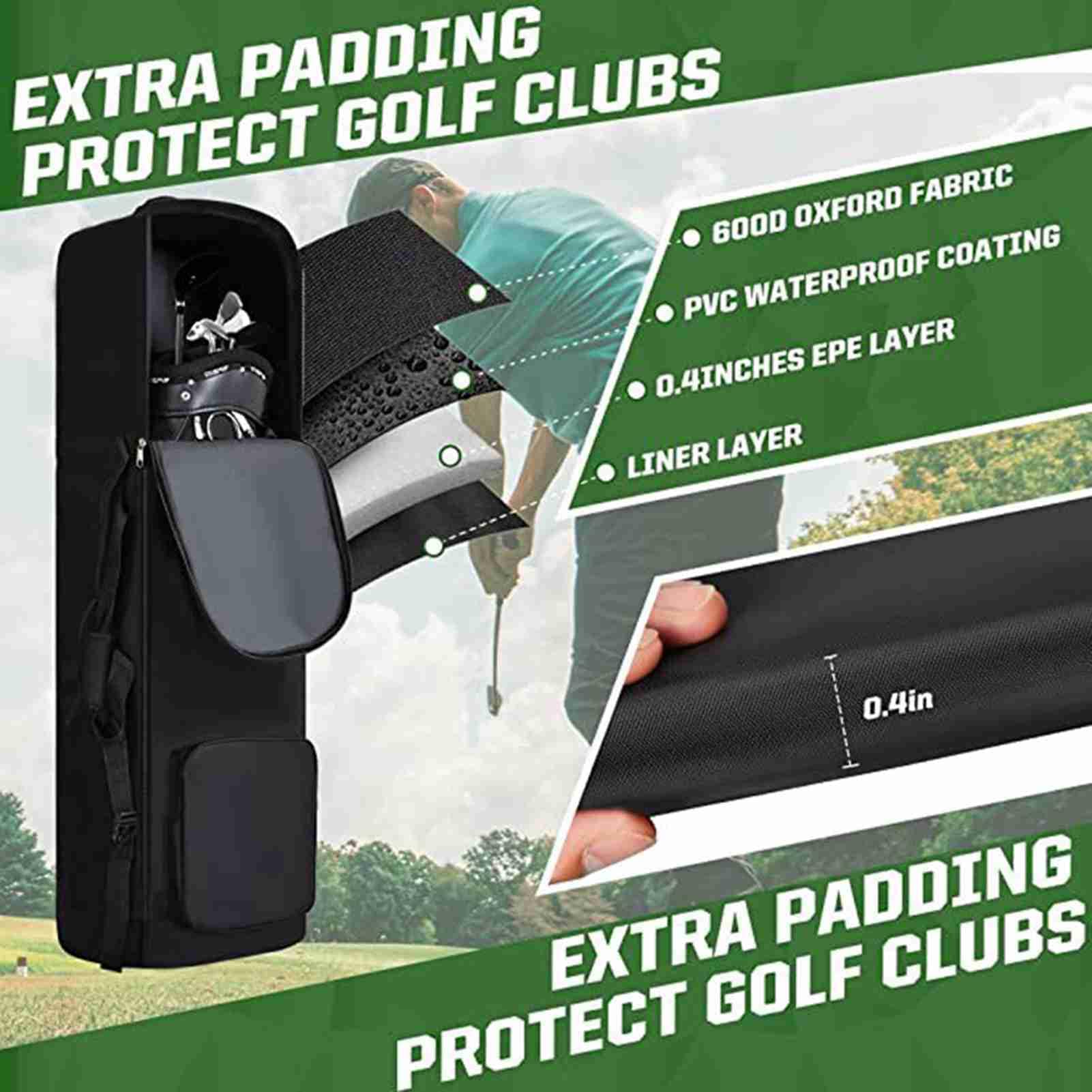 Golfstasche, Reisetasche Reisetasche Club Reisetaschen Reisetaschen 600d Oxford Tuch