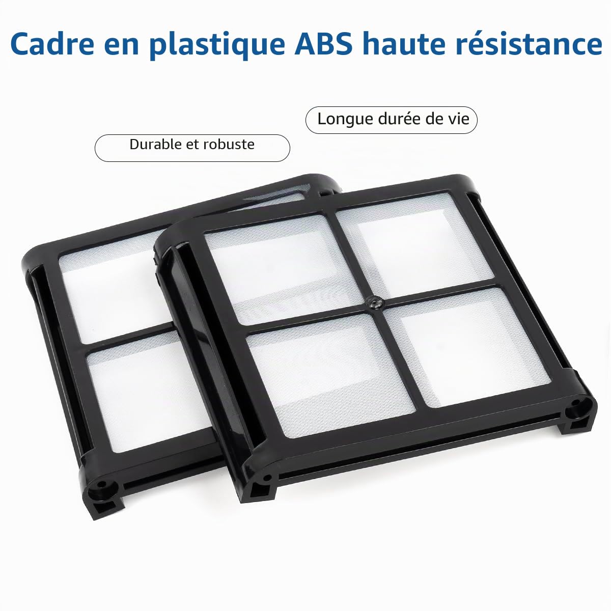 Lot de 4 filtres pour nettoyeur de piscine compatibles avec S50, S100, Active 10, Active 15, T15, T25, E10Proteus DX3, Cayman, Escape, Advantage, pièce 9991468-R4