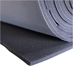 Espuma acoplada 5mm para bancos automotivo costura reforçada 1,40x1,00m