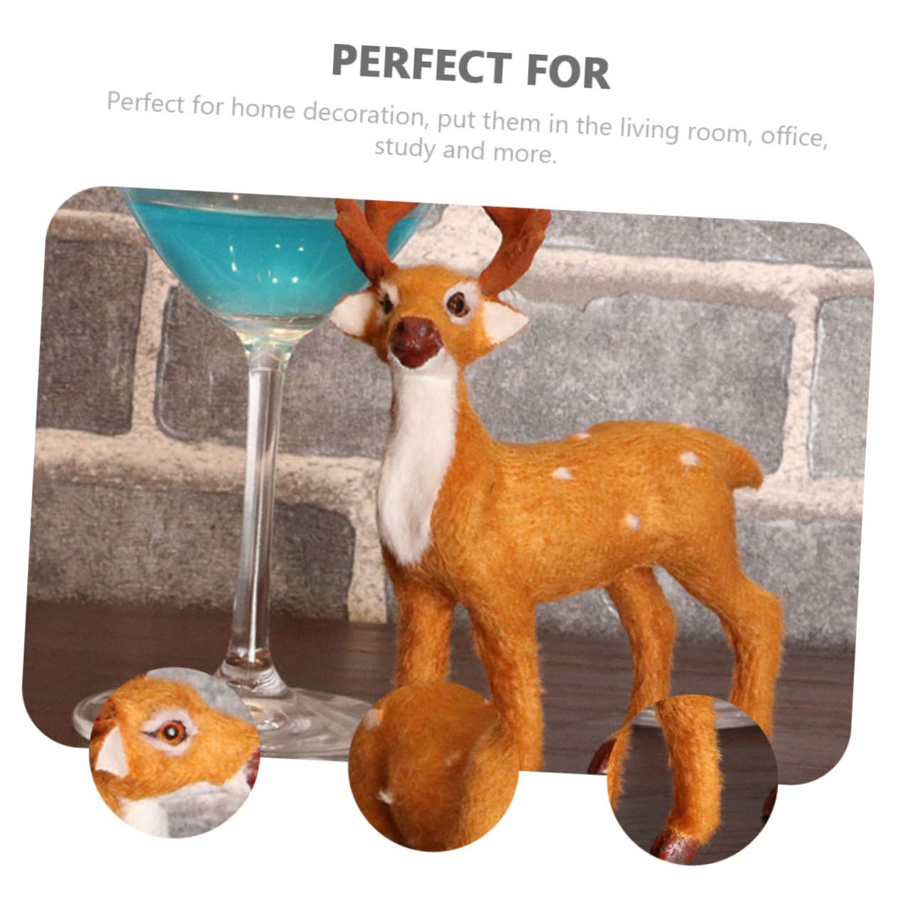 STOBAZA 10piezas Adornos Decorativos De para Navidad Accesorios y Decoración De Mesa