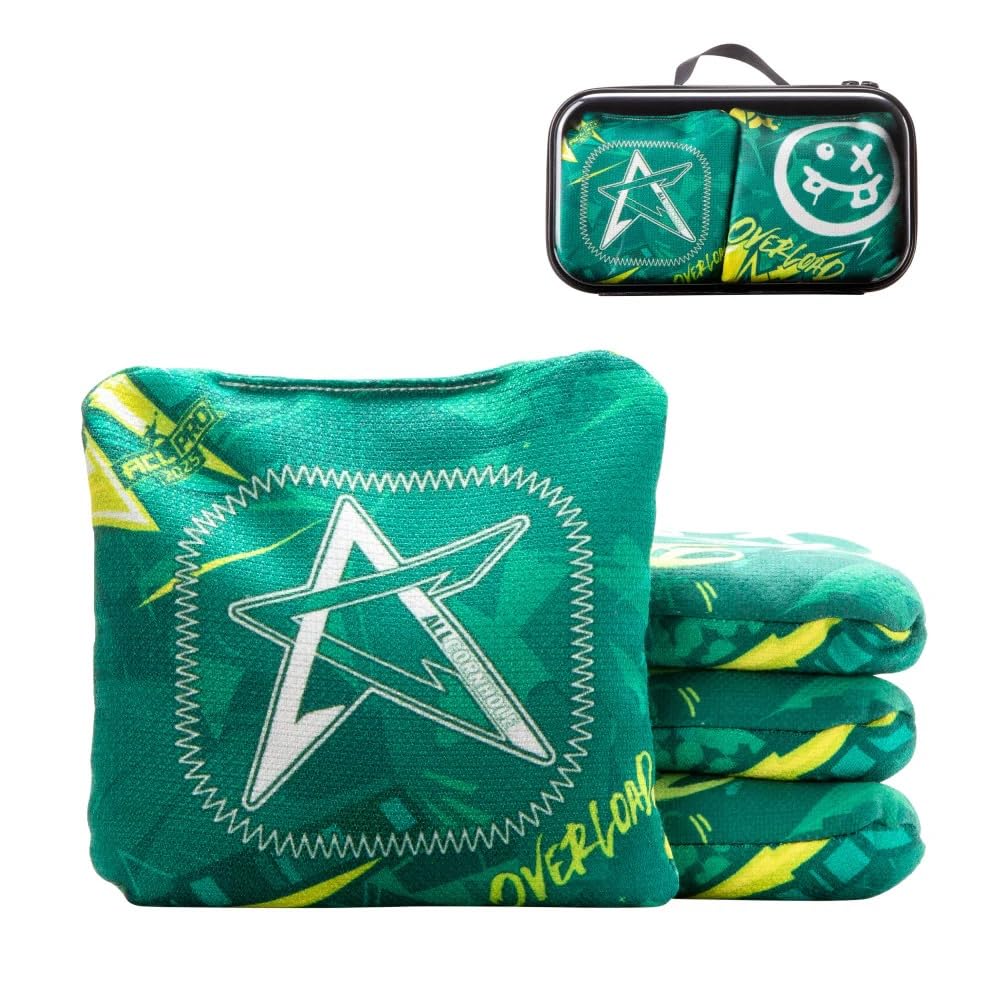 Overload 2025 ACL PRO Cornhole Bags, 1 x 4, American Cornhole League, certifié officiel