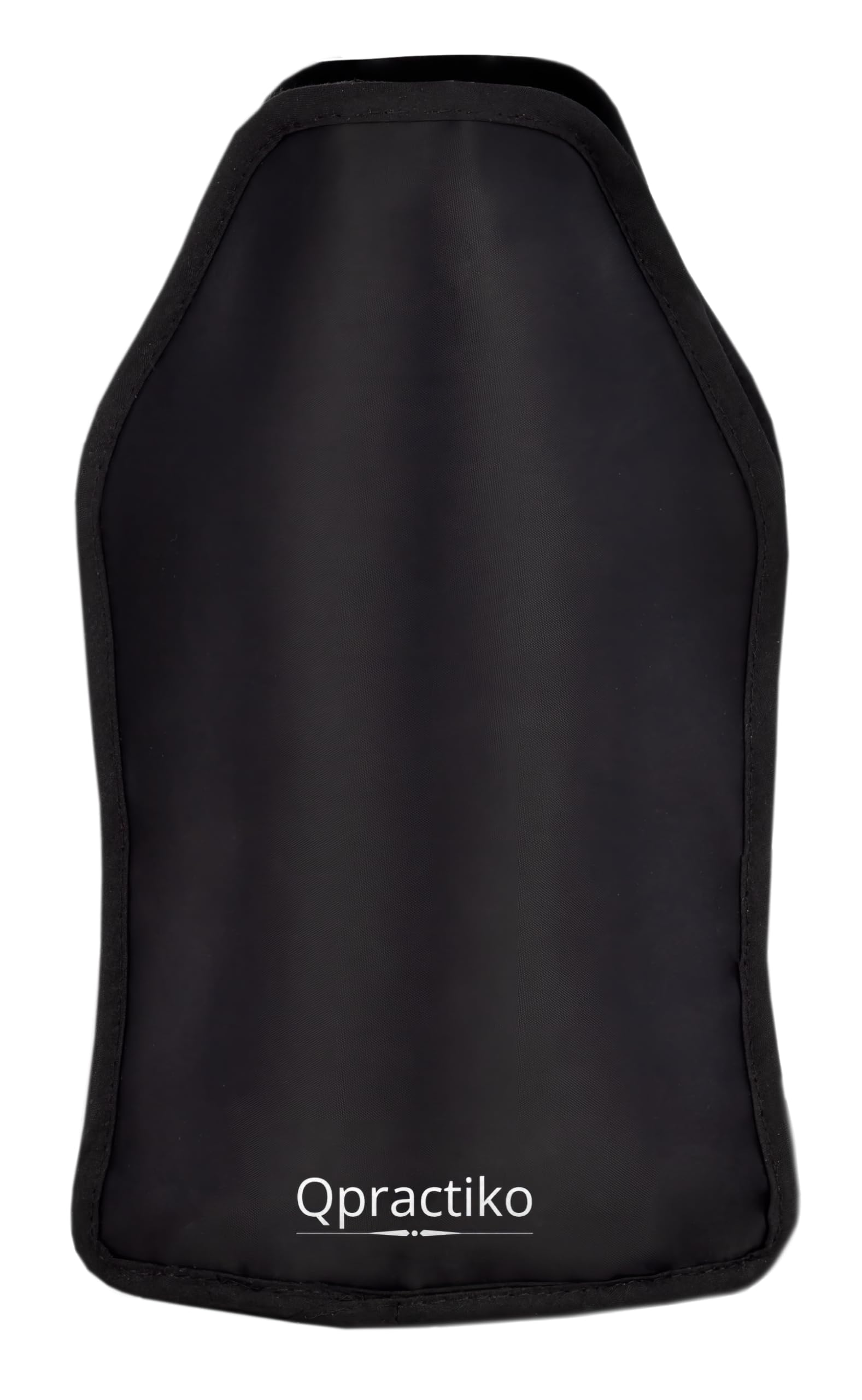 Qpractiko | Raffreddatore bottiglie vino Invictus | Nylon nero, gel refrigerante, leggero, riutilizzabile | Raffreddamento rapido, facile trasporto | Mantiene il vino a temperatura ovunque