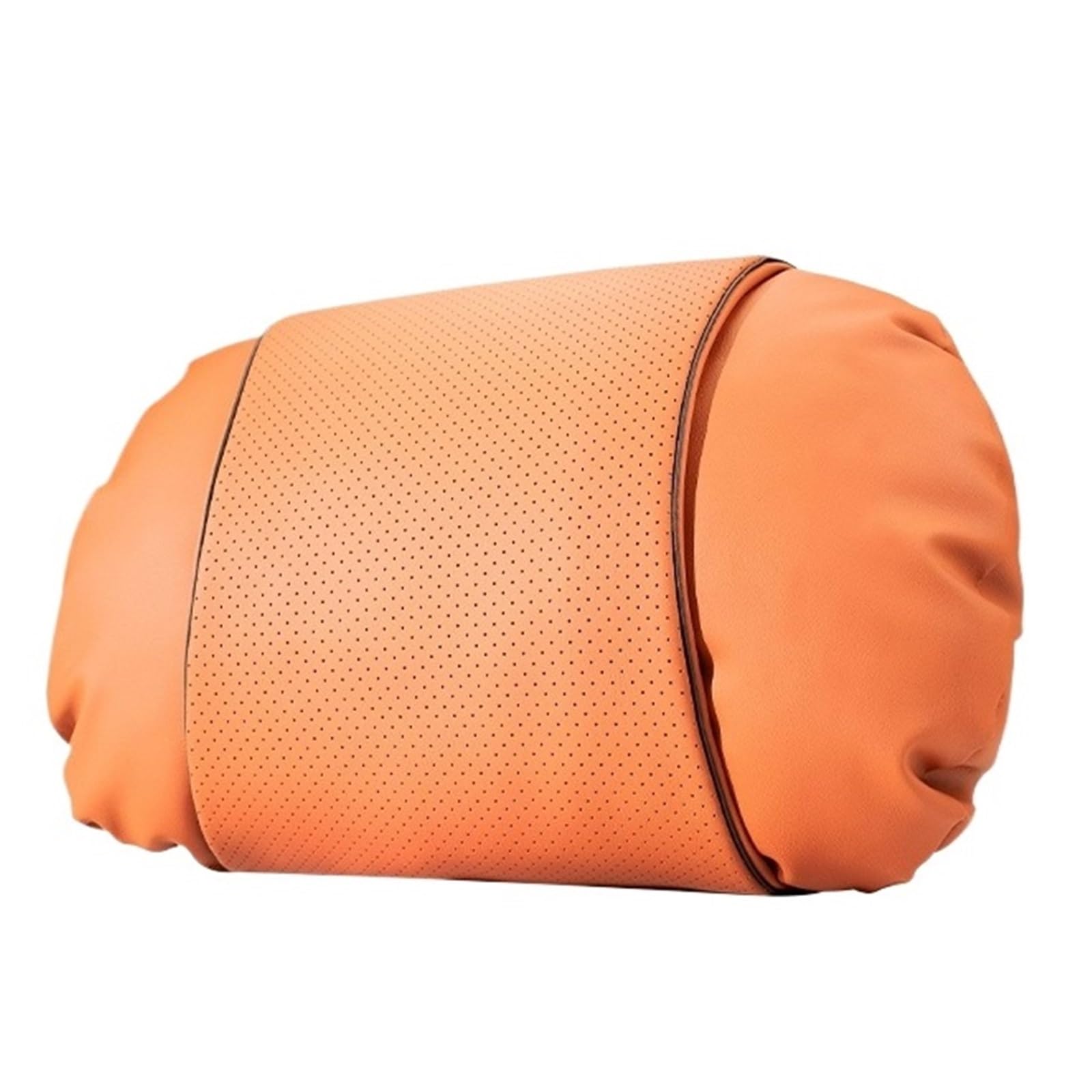POAWUDJA Car Pillow Fit For BMW G30 F10 E90 F20 E46 E60 E36 E39 F30 G20 Car Seat Headrest Neck Pillow Cushion Breathable Removable Cover(Orange)