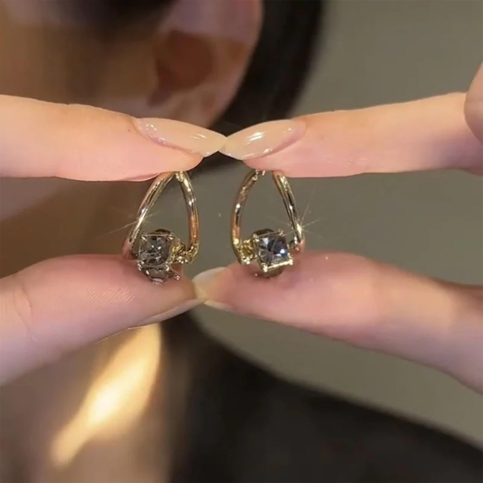 Boucles d'oreilles MagneTherapy au germanium, boucles d'oreilles de magnétothérapie lymphatique, bouclesd'oreilles de drainage lymphatique, pour un usage quotidien (3 pièces)