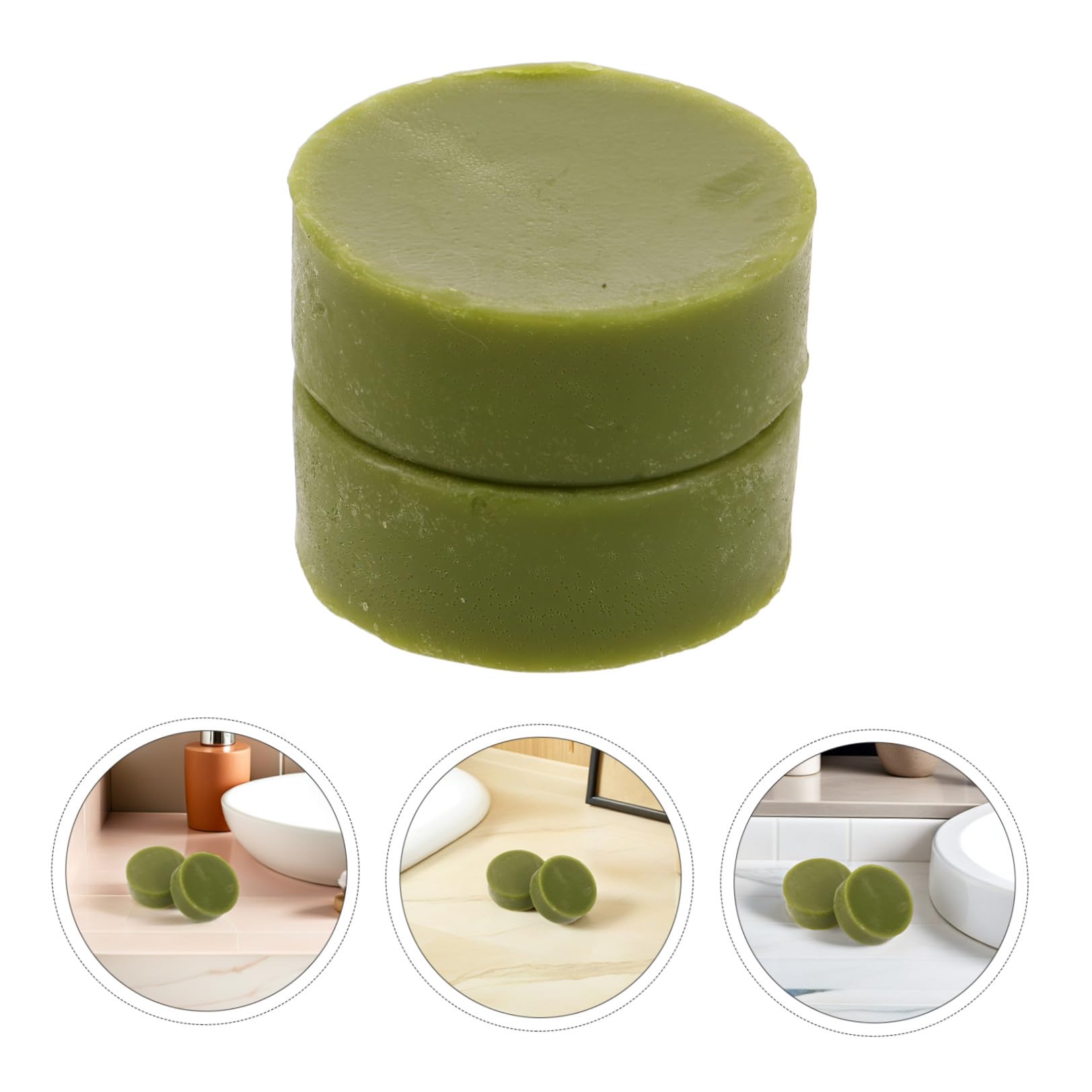 6 Pezzi Sapone Naturale per Corpo e Ascelle Oli Essenziali, Base Sapone, Formato da Viaggio, Schiuma Rapida per Viaggi e Uso Quotidiano