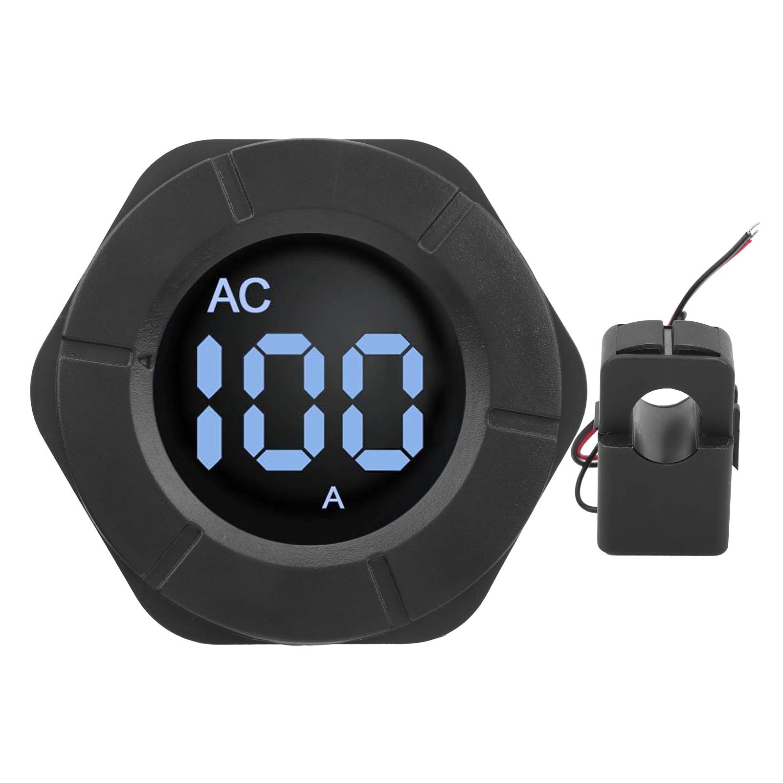 Buy EVTSCAN PZEM‑024A‑100A Round LCD AC Digital Ammeter Current Meter