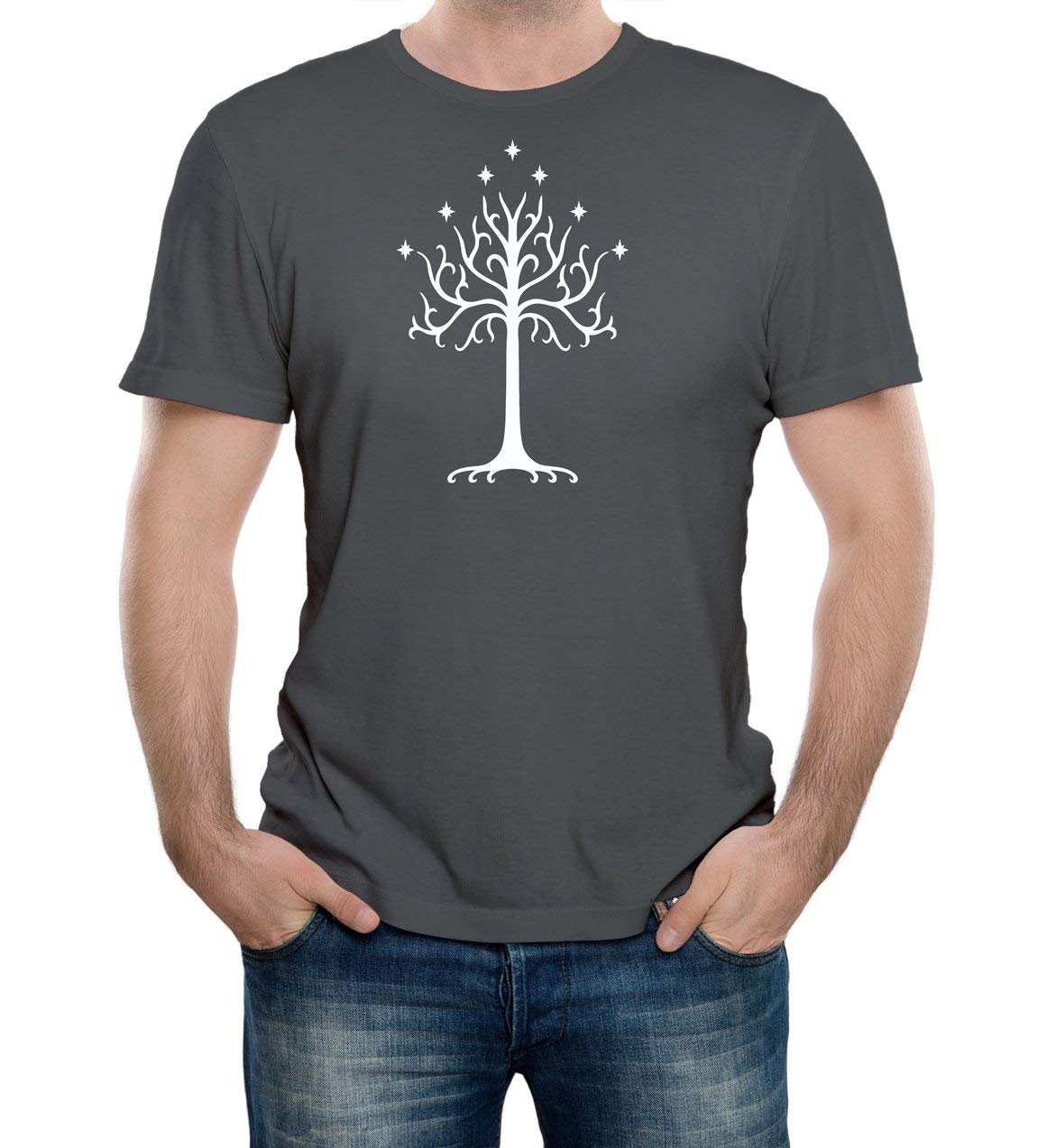 Reality Glitch White Tree of Gondor T-Shirt