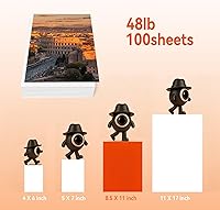 Vista 4 de Papel brillante de 7.05 oz/m² de doble cara 11X17