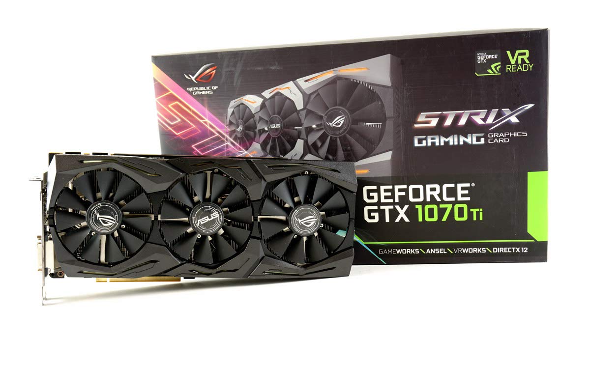 Amazon.com: ASUS ROG Strix GeForce GTX 1070 Ti 8GB GDDR5 Advanced