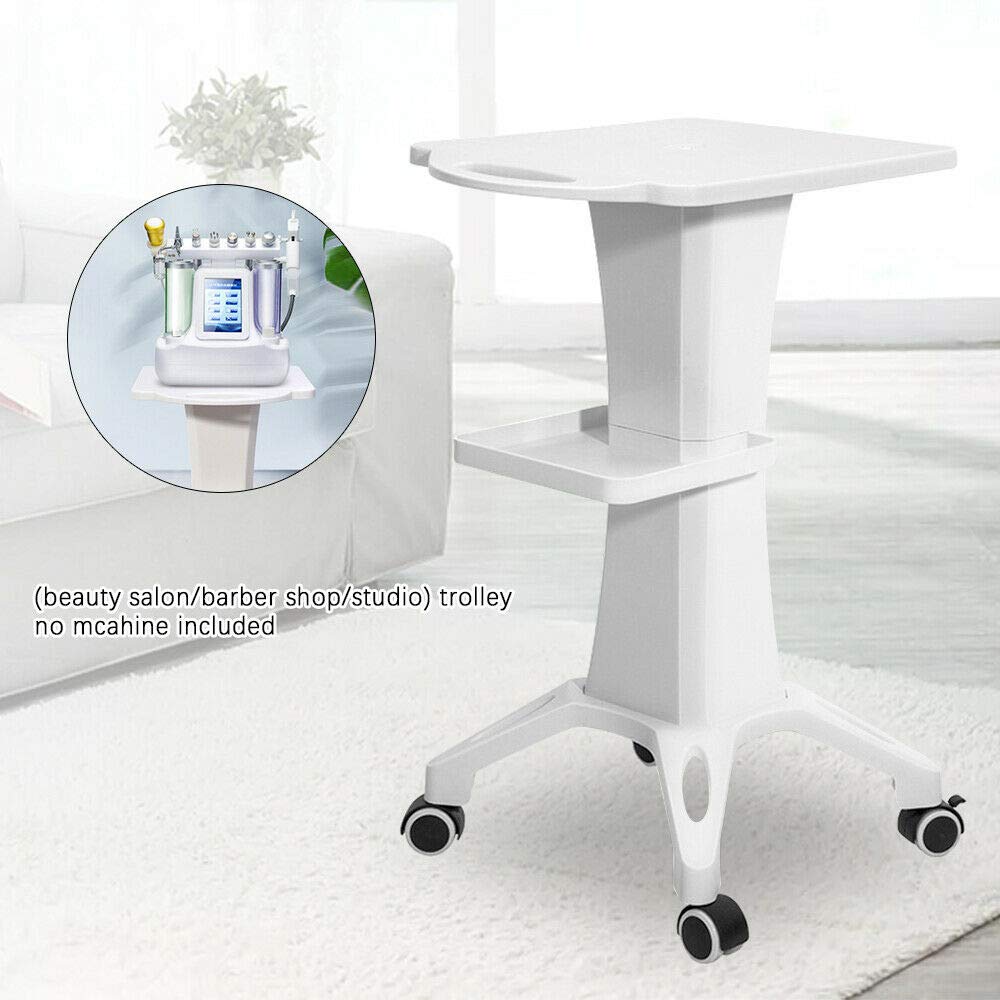 Carrito de salón de belleza, carro de spa, escritorio para tatuajes, capacidad para salón, bandeja con ruedas, carrito de almacenamiento de alto rendimiento para spa, salón de belleza, barberia