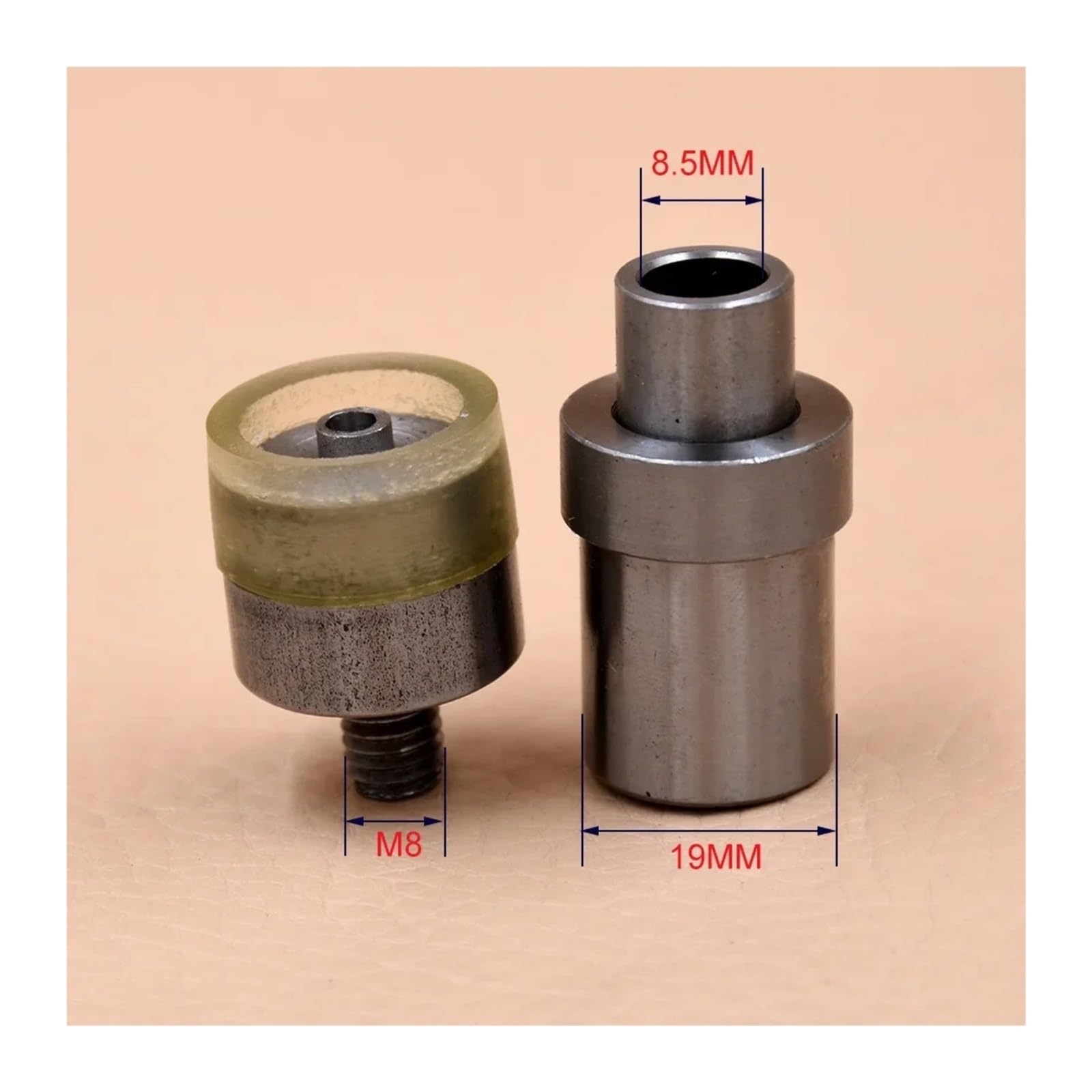 Snap Fasteners Botón Die Moldes de botones jeans huecos metal | Herramienta de ojales de metal a presión, botón de jeans, molde de prensa manual(20MM mold)