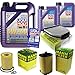 Produktbild QR-PARTS 69341535 Filter Set Inspektionspaket 7 Liter Motoröl Leichtlauf High Tech 5W-40 MANN-FILTER Innenraumfilter Luftfilter Ölfilter