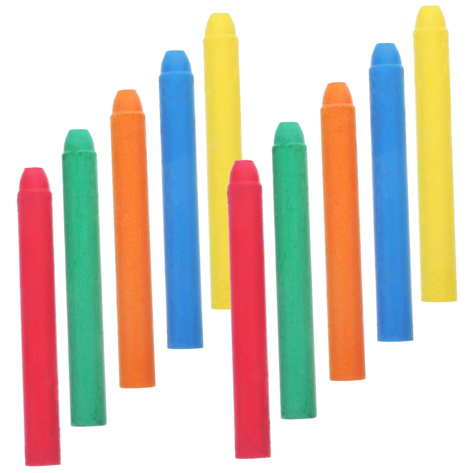 60 Pièces Craies Colorées Solubles Eau sans Poussière Adaptées Aux Enseignants Craie de Trottoir pour Tableau et Utilisation Intérieure Extérieure