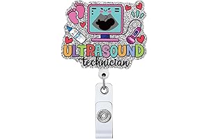 Ultrasound Technician Retractable Badge Reel: The Essential Accessory for Healthcare Professionals