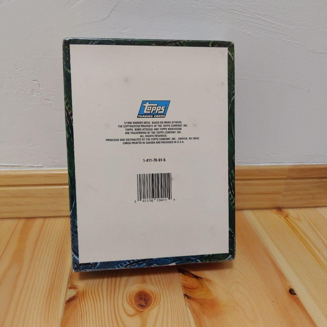 【未開封・シュリンク付き】映画マーズアタックカードゲーム　未開封BOX Amazon.co.jp: シュリンク 映画マーズアタックカードゲーム BOX