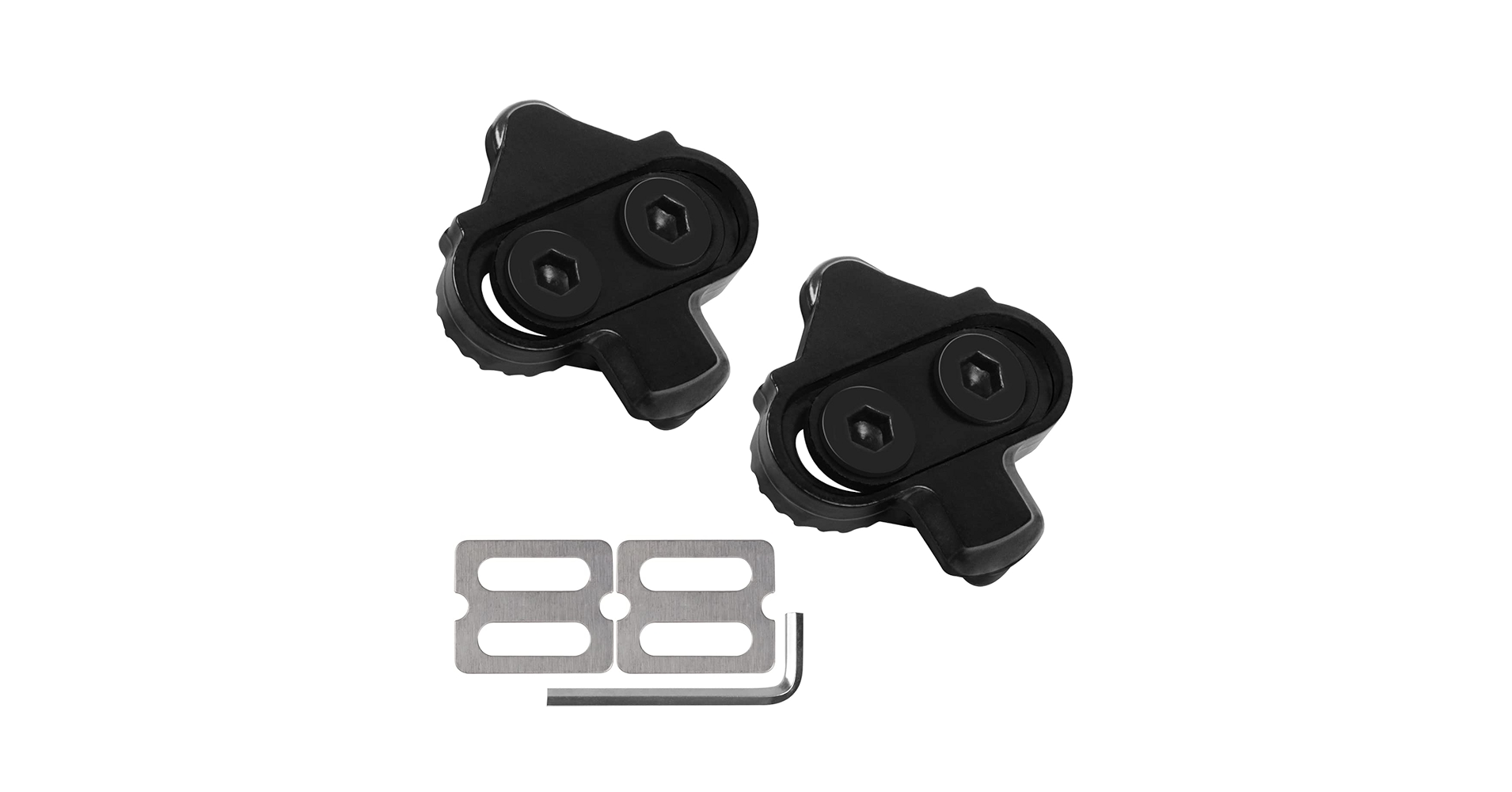 Bike Cleats Compatible With Shimano SPD SM-SH51, Spinning Indoor Cycling And Mountain Biking Bicycle Cleat Set For Men & Women Clipless Cycling Shoes