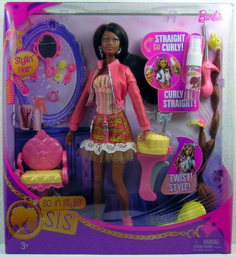 Barbie So In Style Stylin Hair Grace Doll