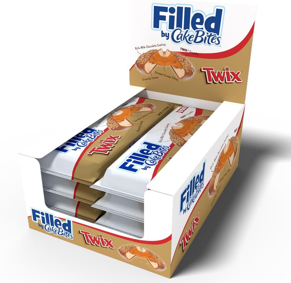 Filled by Cakebites - TWIX 8 ct. Display