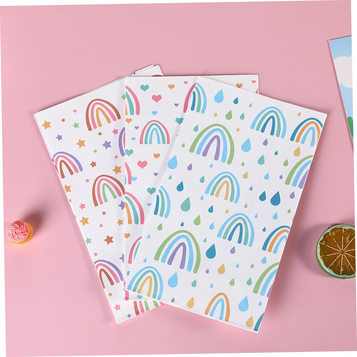 SHERCHPRY 5 Sätze Geschenktüten Aus Kraftpapier Robuste Aufbewahrungstaschen Für Hochzeiten Geburtstage Platzsparend Für Geschenkverpackungen 30 Stück * 5