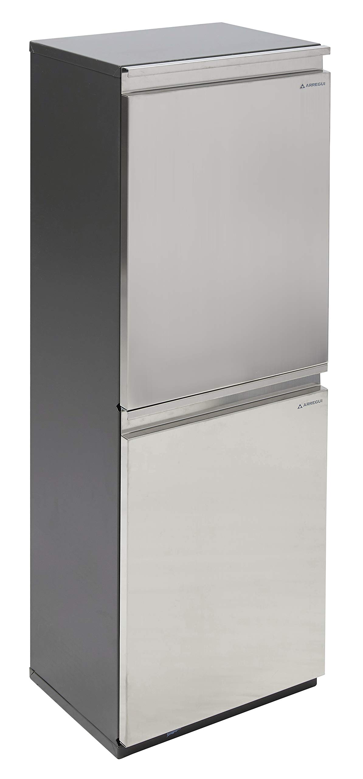 Beaumont Grey Slim Recycling Bin - 87 Litre