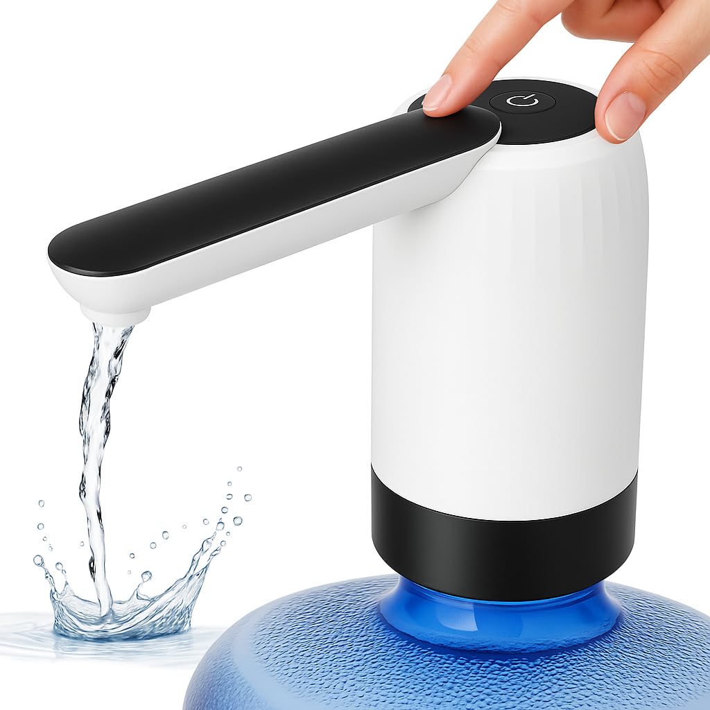 IONIX 4L Water Dispenser Plastic Jar with Float Valve, RO ABS Food Grade, Leakproof Water Bottle for Home & Office Use | Water Dispenser Pot.-image-20