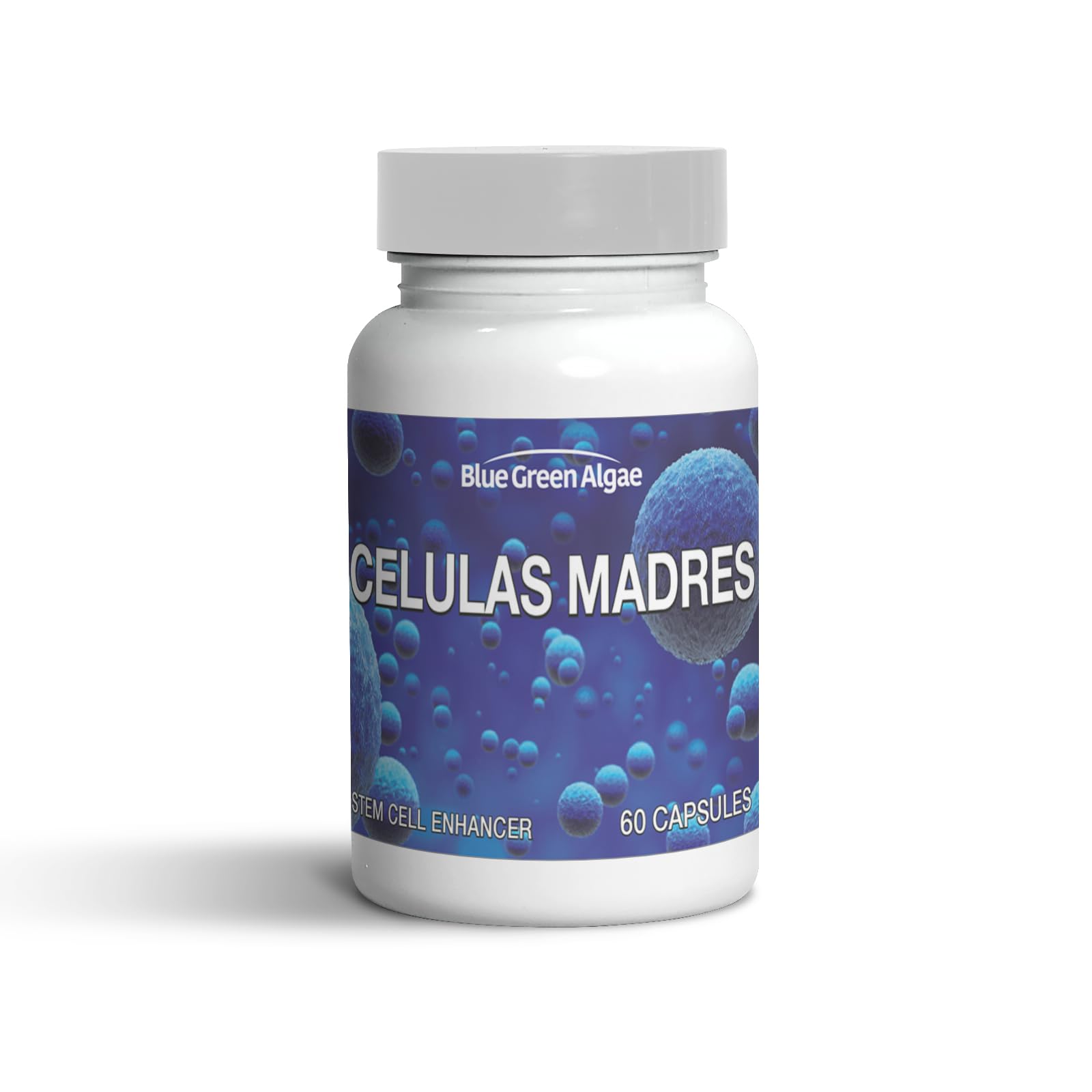 Stem Cell - Celulas Madres Supplement for Anti-Aging & Longevity, Non-GMO, Gluten-Free, Vegetarian Capsules, 60 Count